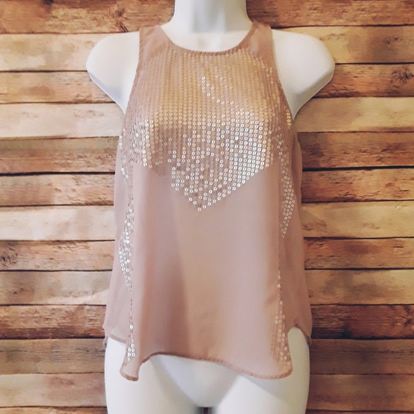 American Eagle Outfitters Tops - American Eagle, pink, sequence, fall, winter